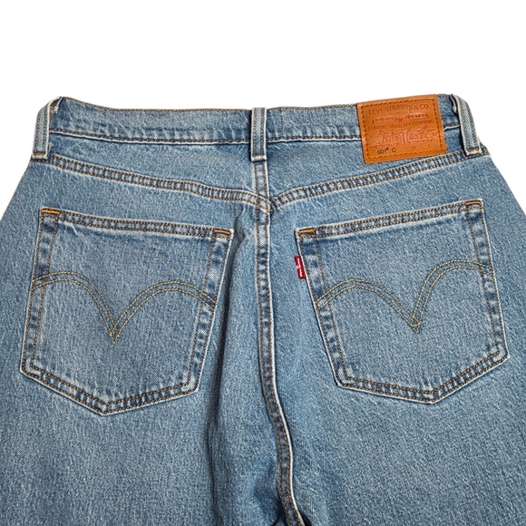 Levi’s 501 Curve Size 29 Lucid Dream Jeans High Rise Straight NWOT - Picture 16 of 16